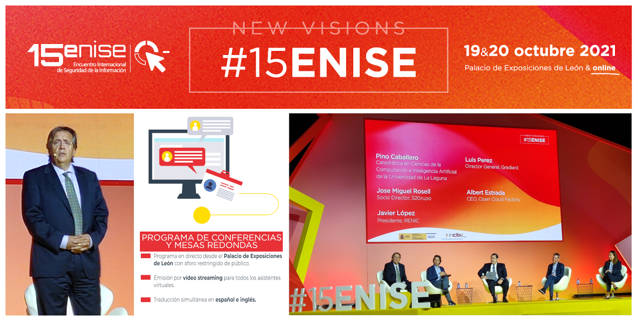 RENIC participa en 15ENISE en un Panel de Oportunidades para la industria e I+D+i en ciberseguridad